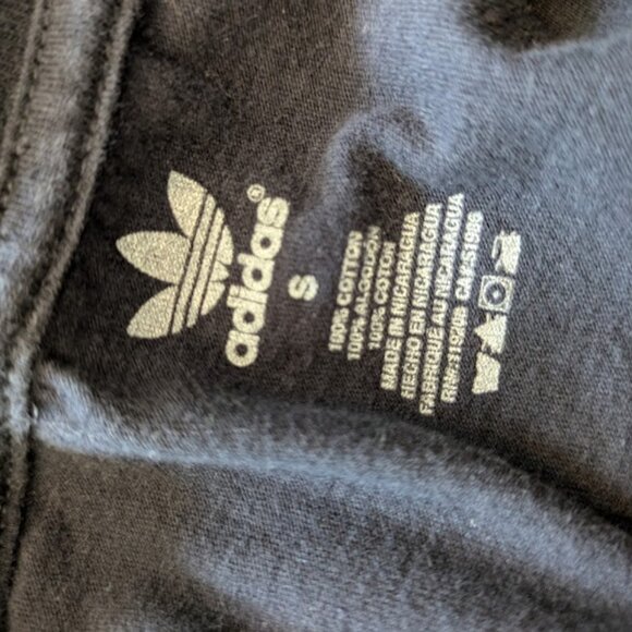 Adidas Philadelphia Sixers NBA Black T-Shirt Size S - Picture 6 of 6